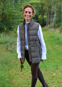 Spiddal Quilted Gilet, olive
