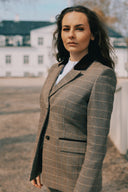 Kensington Tweed Jacket, Sage and Chocolate Check
