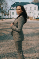 Kensington Tweed Jacket, Sage and Chocolate Check