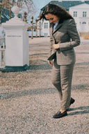 Kensington Tweed Jacket, Sage and Chocolate Check