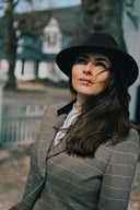 Royal Traveller Felt Fedora rejsehat, sammenfoldelig og vandtæt, brun