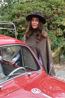 Surrey Ladies Tweed Cape, field maple