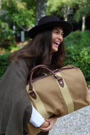 Dalby Duffle Holdall, kanvas, khaki