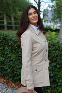 Hudson Womens Chino Field Jacket jakke, sand