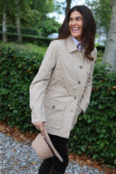 Hudson Womens Chino Field Jacket jakke, sand
