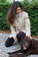 Hudson Womens Chino Field Jacket jakke, sand