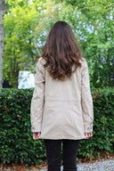 Hudson Womens Chino Field Jacket jakke, sand