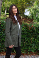 Hudson Womens Chino Field Jacket jakke, kelp grøn