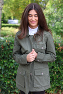 Hudson Womens Chino Field Jacket jakke, kelp grøn
