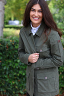 Hudson Womens Chino Field Jacket jakke, kelp grøn