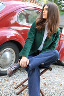 Harvard Ladies Casual Loafer, Mahogany