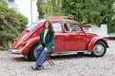 Harvard Ladies Casual Loafer, Mahogany