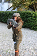 Rosedale Shotgun Slip, håndtag, kanvas, dark loden/dark tan