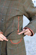 Combrook Ladies Tweed Field Coat, Willow