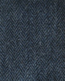Wales tweed vest, Harris Tweed, blue herringbone 610