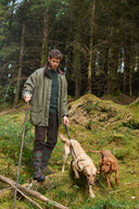 Ballinturbet Mens Tweed Shooting Coat GORE-TEX, Cedar