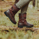Roscommon kort læderstøvle, Walnut brun