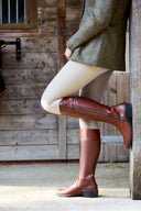 Connemara Knee High Riding Boot, nutshell brun