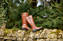 Connemara Knee High Riding Boot, nutshell brun