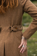 Brookvale Womens Tweed Coat, camel