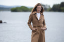 Brookvale Womens Tweed Coat, camel
