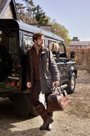 Ballylee Wax Oilskin Jacket, olivengrøn med Primaloft vattering