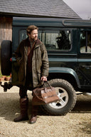 Ballylee Wax Oilskin Jacket, olivengrøn med Primaloft vattering