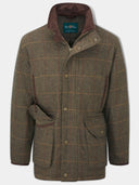 Combrook Mens Tweed Shooting Field Coat, teak