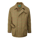 Combrook Mens Tweed Waterproof Coat, sage salviegrøn