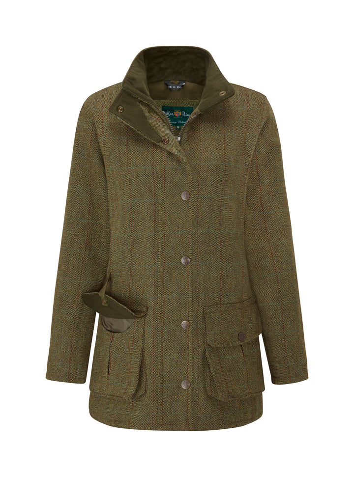 Rutland Ladies Tweed Field Coat, hemp