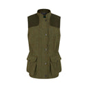 Rutland Ladies Tweed Gilet, hemp
