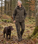 Ardross Pro Field Jacket til mænd, mørk olivengrøn
