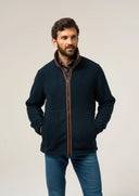 Aylsham Mens Fleece Jakke, marineblå