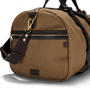British Twill Duffle Holdall, tan mellembrun