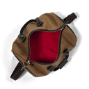 British Twill Duffle Holdall, tan mellembrun