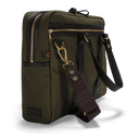 British Twill Laptop Bag, olivengrøn