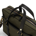 British Twill Laptop Bag, olivengrøn