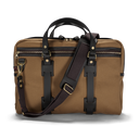 British Twill Laptop Bag, tan mellembrun