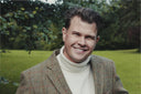 Patrick blazer, mustard herringbone, Harris Tweed