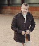 Ballater Roll Neck rullekravesweater, Almond White, Geelong lammeuld
