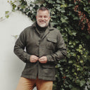 Beauly Tweed Shacket overshirt, grøn