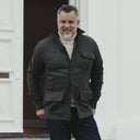 Beauly Tweed Shacket overshirt, grøn