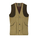 Berston skydevest, derby tweed, lys salvie
