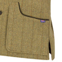 Berston skydevest, derby tweed, lys salvie