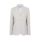 Claire Ladies Linen Blazer, hør, naturhvid