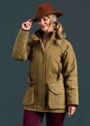 Combrook Ladies Tweed Field Coat, Grove