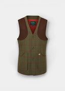 Combrook Mens Tweed Shooting Waistcoat, reed