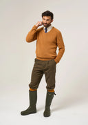 Combrook Mens Tweed Breeks knæbukser, teak