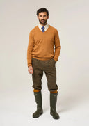 Combrook Mens Tweed Breeks knæbukser, teak