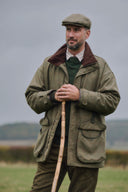 Ballinturbet Mens Tweed Shooting Coat GORE-TEX, Cedar